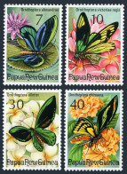 Papua New Guinea 415-418, MNH. Michel 288-291. Butterflies 1975. - Guinea (1958-...)