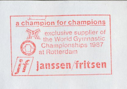 Meter Cover Netherlands 1989 World Gymnastic Championships 1987 Rotterdam  - Andere & Zonder Classificatie