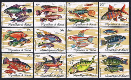 Guinea 570-581,MNH.Michel 571-582. Various Fish Of Guinea,1971. - Guinée (1958-...)