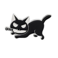 Pin's NEUF En Métal Pins - Chat Noir Avec Un Couteau Killer Cat (Réf 4) - Animals