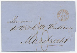 Rotterdam ( 1e 2letter Stempel ) - Maastricht 1867 - ...-1852 Préphilatélie