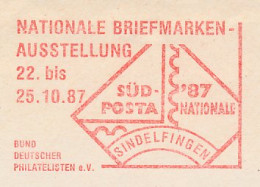 Meter Cut Germany 1987 Stamp Exhibition - Sindelfingen - Andere & Zonder Classificatie
