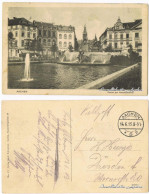 Ansichtskarte Aachen Partie Am Hauptbahnhof - Hotels 1915  - Aken