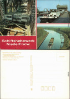Niederfinow Schiffshebewerk - Oberhafen Mit Kanalbrücke Und  L 1989 - Otros & Sin Clasificación