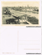 Ansichtskarte Bremen Totale, Hafen Und Ruderverein 1914  - Bremen
