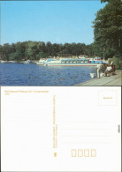 Ansichtskarte Pieskow-Bad Saarow Hafen - Mit Fähre 1989 - Bad Saarow