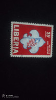 LİBERİA-1950-70         25   CENT            USED - Liberia