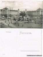 Ansichtskarte München Karlstor Rondell - Straßenbahn Und Pavillion 1914  - Muenchen