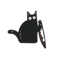 Pin's NEUF En Métal Pins - Chat Noir Avec Un Couteau Killer Cat (Réf 5) - Animaux