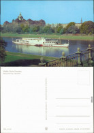 Dresden  Dampfschifffahrt (Weiße Flotte): Motorschiff Typ "Oberelbe" 1984 - Dresden