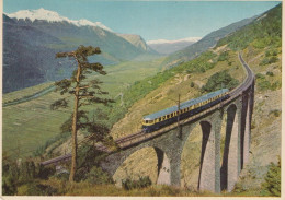TREN TRANSPORTE Ferroviario Vintage Tarjeta Postal CPSM #PAA844.ES - Trains