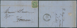 émission 1869 - N°30 Sur LAC Obl Double Cercle "Oostcamp" > Tournai. Superbe - 1869-1883 Leopoldo II