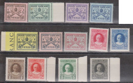 Vatican N° 26 à 38 Avec Charnières - Unused Stamps