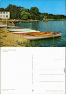 Löcknitz Strandbad Mit Vielen Boote Ansichtskarte  1975 - Löcknitz