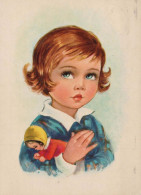 KINDER Portrait Vintage Ansichtskarte Postkarte CPSM #PBV060.DE - Portraits