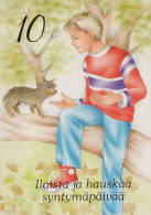 ALLES GUTE ZUM GEBURTSTAG 10 Jährige JUNGE KINDER Vintage Ansichtskarte Postkarte CPSM Unposted #PBU014.DE - Cumpleaños