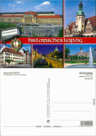 Ansichtskarte Leipzig Stadtteilansichten: Hauptbahnhof, Rathaus 2002 - Leipzig