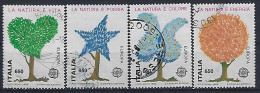 Italy 1986  Europa: Natur-und Umweltschutz  (o) Mi.1968-1971 - 1971-80: Oblitérés