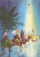 SAINTS Jesuskind Christentum Religion Vintage Ansichtskarte Postkarte CPSM #PBP830.DE - Altri & Non Classificati