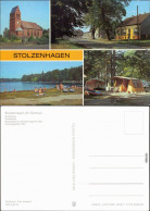 Stolzenhagen Dorfkirche, Dorfstraße, Badestelle   Campingplatz 1986 - Otros & Sin Clasificación