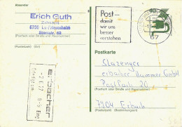 GERMANY. POSTAL STATIONERY. 1977 - Postkarten - Gebraucht