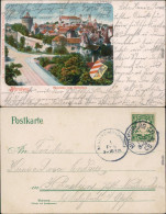 Ansichtskarte Nürnberg Panorama-Ansicht Vom Hallerthor 1905 - Nuernberg
