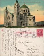 Ansichtskarte St. Louis Ne Catholic Cathedral 1914 - Autres & Non Classés