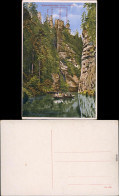 Ansichtskarte Jonsdorf (CZ) Janov Die Klammfamilie 196 - Tchéquie