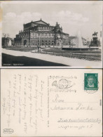 Ansichtskarte Innere Altstadt-Dresden Semperoper 1939 - Dresden
