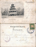 Ansichtskarte München Chinesischer Turm 1898 - München