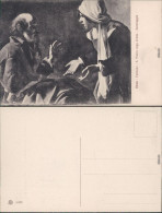 Vatikanstadt Rom Künstlerkarte: S. Pietro Nega Cristo - Caravaggio 1925 - Vaticano