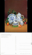 Ansichtskarte Porzellan-Manufaktur Teile  Serviceensemble  T Zwiebelmuster 1984 - Ohne Zuordnung