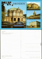Ansichtskarte Dresden Zwinger, Landhaus, Johanneum Blauer Rahmen 1981 - Dresden