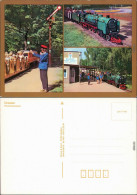 Ansichtskarte Dresden Dresdner Parkeisenbahn Pioniereisenbahn 1990 - Dresden