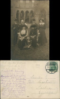 Ansichtskarte Königswinter Drachenfels Gruppenbild In Der Ruine 1912 - Königswinter