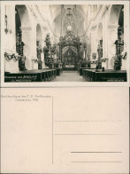 Mariaschein-Graupen Bohosudov Krupka Basilika Im Maischmuck - Innen 1930 - Tchéquie