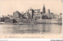 AFFP2-29-0117 - ROSCOFF - Les Hôtels - Vue Prise De La Mer  - Roscoff