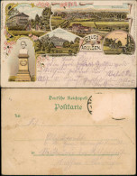 Ansichtskarte Litho AK Bad Arolsen Fischhaus Schlösser MB Gruss Aus 1903 - Bad Arolsen