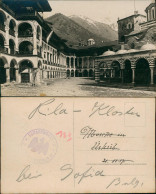 Bulgarien (allgemein) Kloster Rila Рилски манастир B Sofia 1917  Gel. Feldpost - Bulgaria