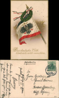 Patriotika   Das Deutsche Volk Lässt Sich Nicht Vernichten. 1915 Prägekarte - Sin Clasificación