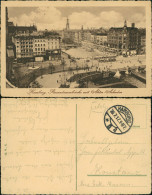 Ansichtskarte Hamburg Reesendammbrücke Mit Alster-Arkaden 1917 - Altri & Non Classificati