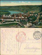 Ansichtskarte Waldshut Tiengen Stadtpartie 1916  Gel Roter Zensurstempel - Waldshut-Tiengen