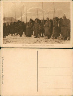 Ansichtskarte  Dragonerregiment Rastend Auf Dem Wege Ostwärts. 1918 - Guerre 1914-18