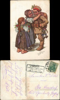 Schwarzwald (Allgemein) Schwarzwald Trachten/ Typen Künstlerkarte Kinder 1916 - Other & Unclassified