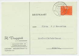 Firma Briefkaart Lochem 1954 - Manufacturen / Confectie - Non Classés