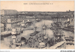 AFFP11-29-0947 - BREST - Le Port De Guerre Et Le Grand Pont  - Brest