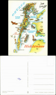 Hiddensee Hiddensjö,  Gezeichnete Landkarten: Vitte Gellen Neuendorf 1979 - Hiddensee