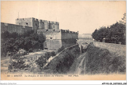 AFFP11-29-0907 - BREST - Le Donjon Et Les Fossés Du Château  - Brest