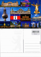 Berlin Fernsehturm, Brandenburger Tor, Parlament, Dom, Spree, Hochhäuser 2000 - Autres & Non Classés