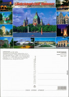 Ansichtskarte Hannover Dom, Schloß, Turm, Bahnhof, Springbrunnen Uvm. 1990 - Hannover